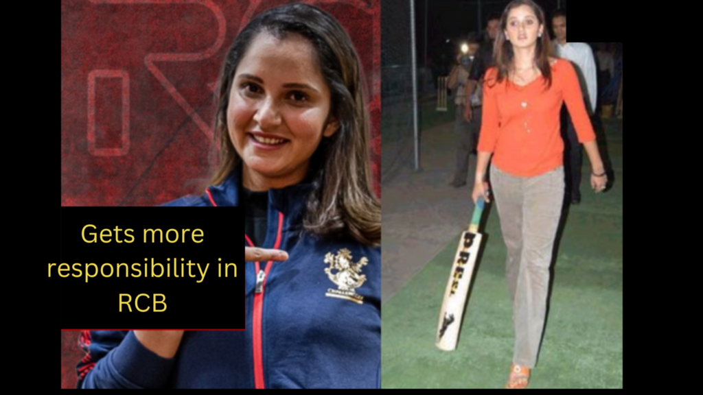 Sania Mirza returns to cricket after quitting tennis, gets more responsibility in RCB